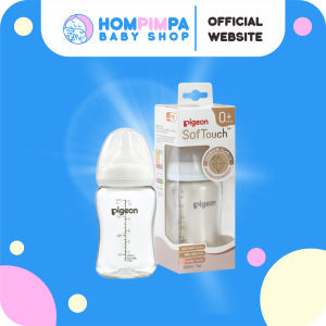 Pigeon T-Esther Wide Neck 200ml Bottle With P-Plus Nipple
