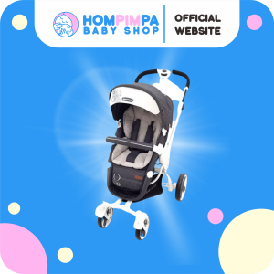 BABYELLE S-903 QUATTRO DARK GREY+LIGHT GREY STROLLER