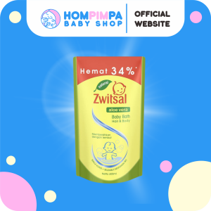 Zwitsal Bath Hair & Body Pch 600ml