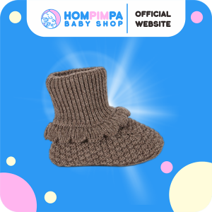 Fruity Booties Bunny Brown Melange
