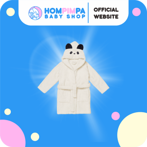 Lily Bathrobe Panda Creme De La Creme