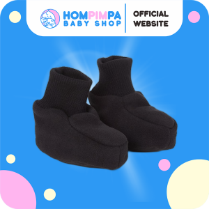 Livigno Recycled Wind Fleece Booties Always Black