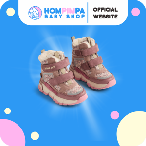 Lucka Tex Booties Rose Dust Flowers