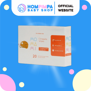 Momami Baby Citrapella Wipes 20 Sheets