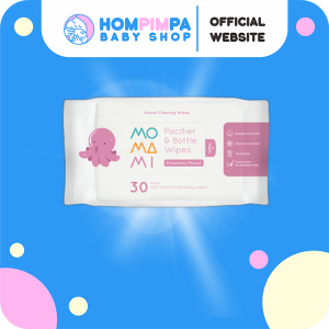 Momami Baby Wipes Pacifier&Bottle 30S